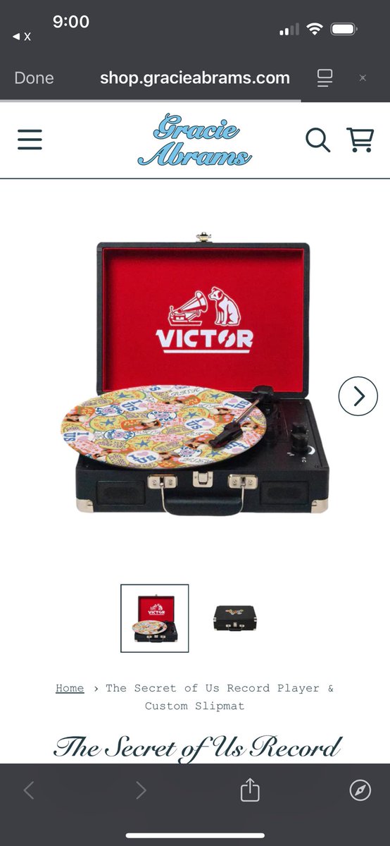 grcelivia's tweet image. GRACIE CUSTOM RECORD PLAYER ????