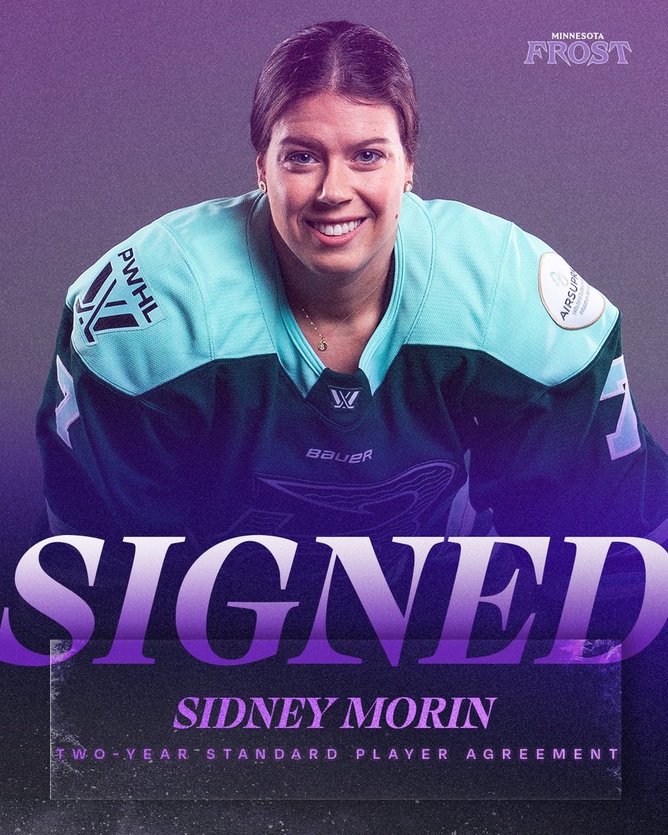 Welcome home, Sidney!

Defender and Minnesota native Sidney Morin has signed a two-year Standard Player Agreement.

Tap to read more! bit.ly/4ljmZmT