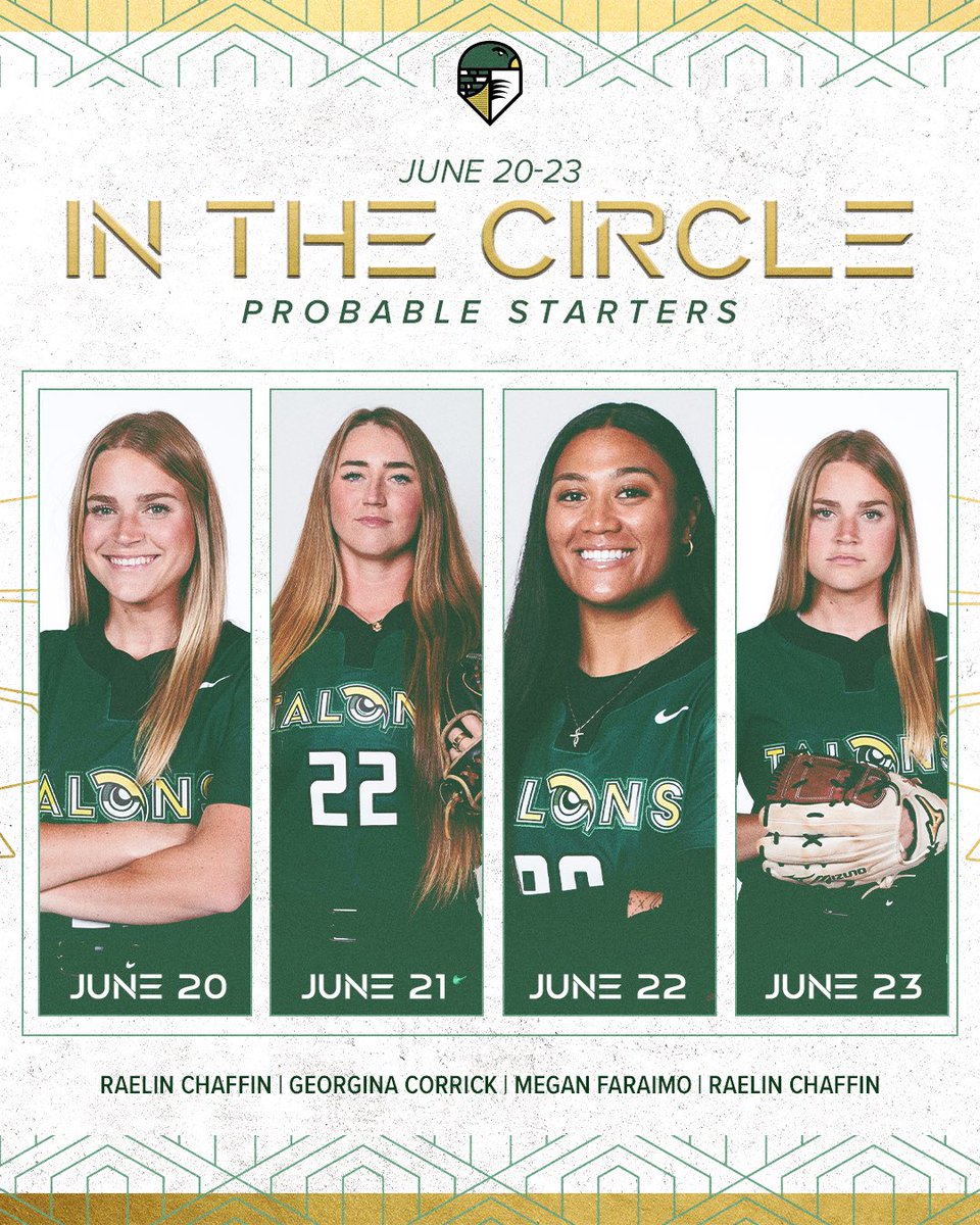 Looks like four wins to us 🦅 

June 20: Raelin Chaffin
June 21: Georgina Corrick 
June 22: Megan Faraimo
June 23: Raelin Chaffin 

*SUBJECT TO CHANGE*