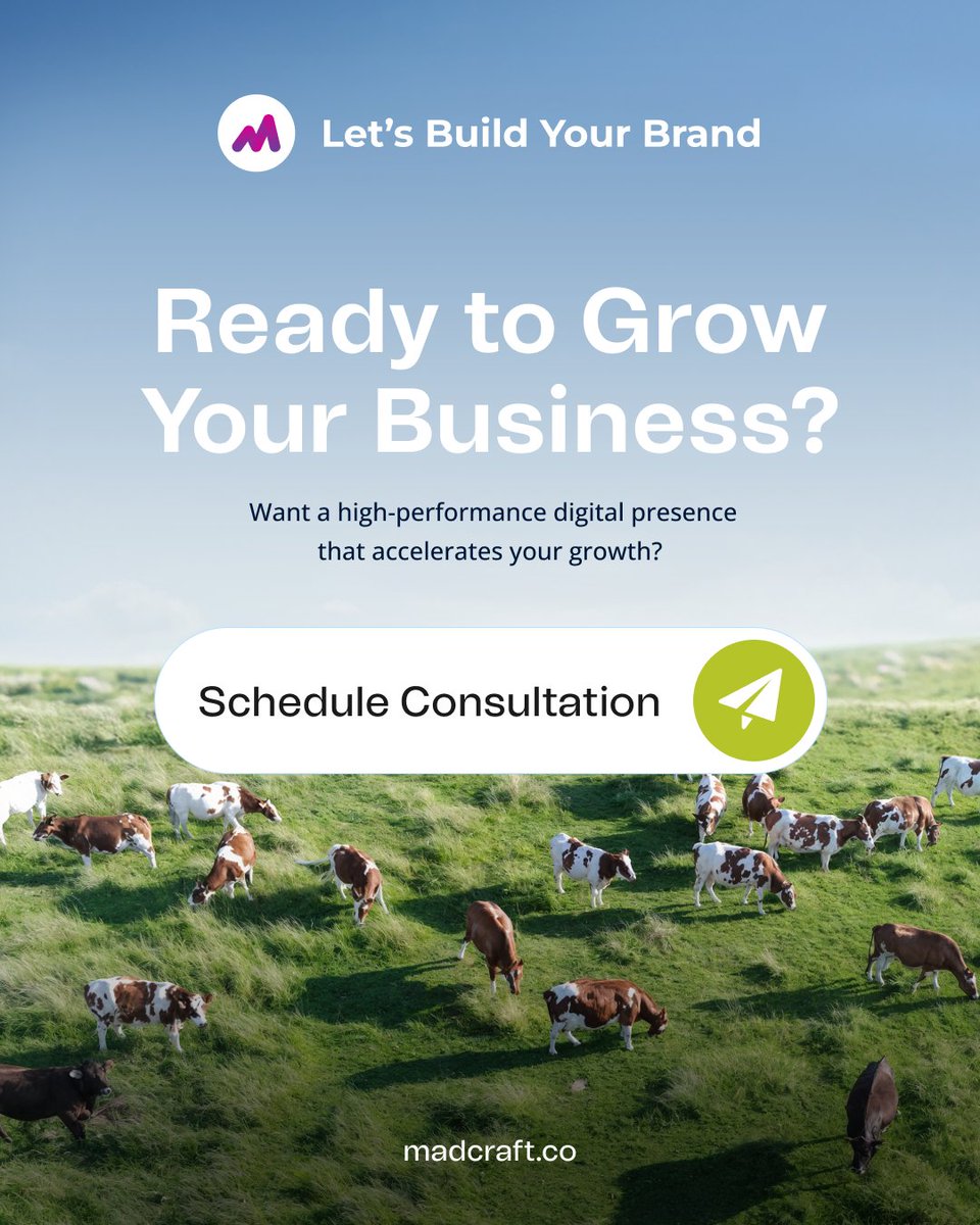 🚀 We helped Herdwatch reimagine their digital presence 🌾
✅ Custom WordPress build
✅ Brand-aligned, U.S. market-ready design
✅ Seamless, mobile-first UX
Crafted to reflect innovation in agriculture and technology.
👉 madcraft.co/contact
#AgTech #UXDesign #Madcraft