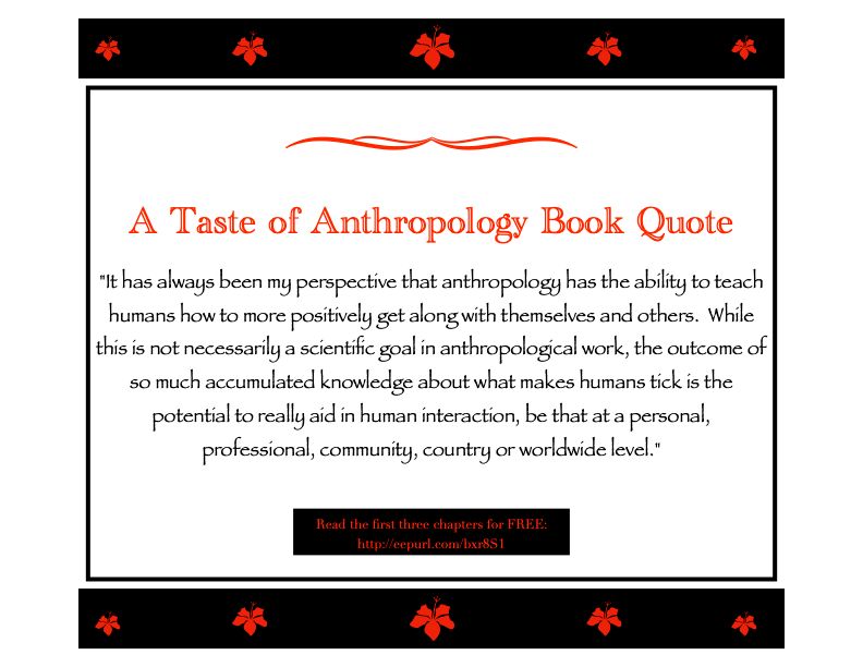 buff.ly/ALUbp6Q

#ATasteOfAnthropologyTheBook
#ProfessorBurlingame
#TheWishingShelfAwardsFinalist
#HofferAward
#IndependentPublishing