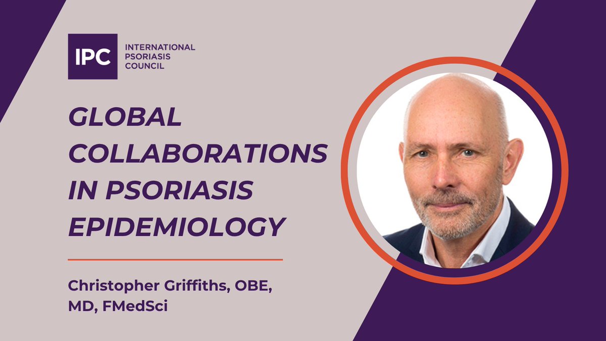 #IPC Honorary Founder Prof Chris Griffiths shares the story behind the Global Psoriasis Atlas, a landmark collaboration shaping our global understanding of psoriasis epidemiology.

Discover how this initiative is driving data-informed action worldwide: psoriasiscouncil.org/resources/glob…