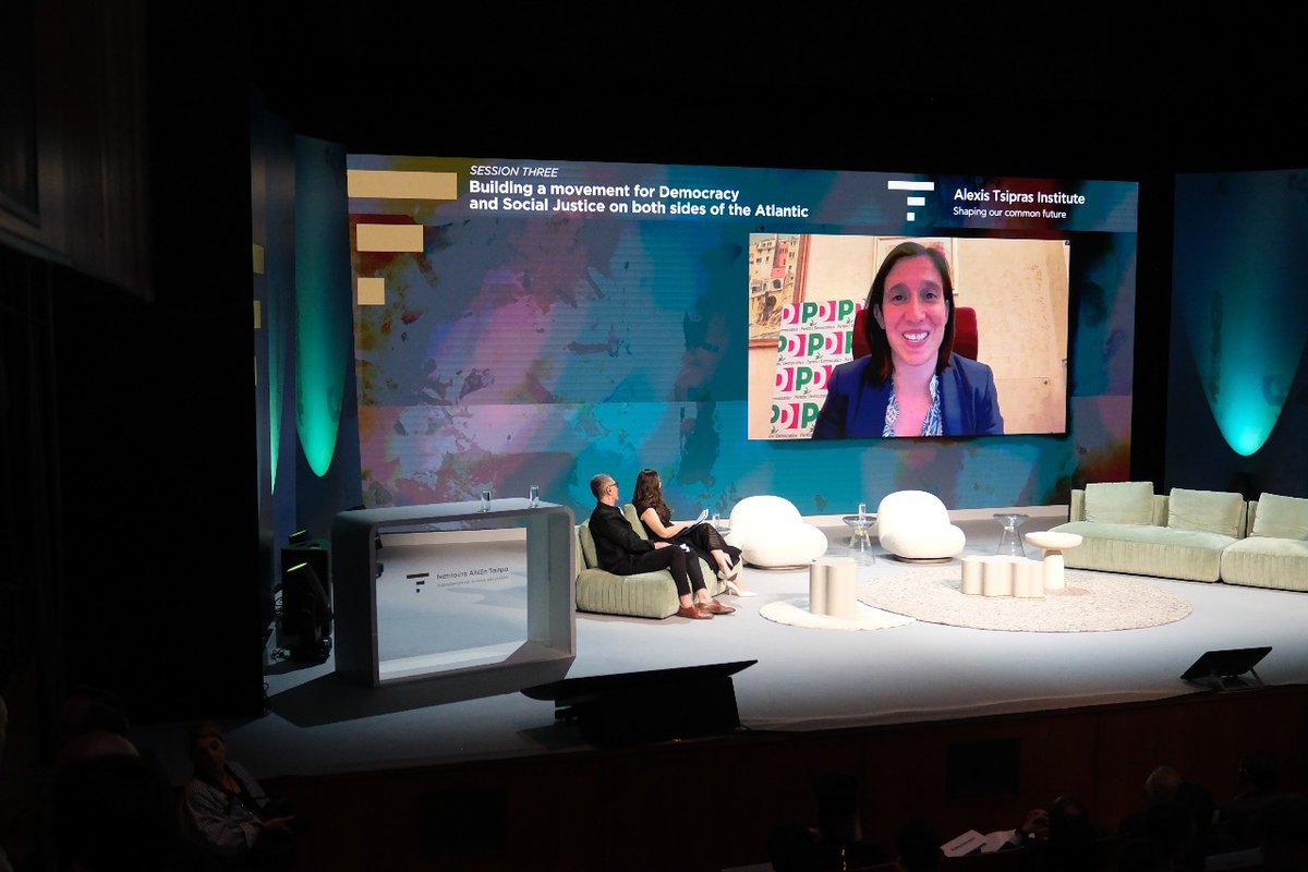 Elly Schlein στη 2η Διεθνή Διάσκεψη για τη Δημοκρατία και την Κοινωνική Δικαιοσύνη: 
Η δημοκρατία βρίσκεται υπό επίθεση στις χώρες μας – Ο αγώνας υπέρ της δημοκρατίας και της δικαιοσύνης είναι παγκόσμιος 
intsipras.gr/elly-schlein-i…