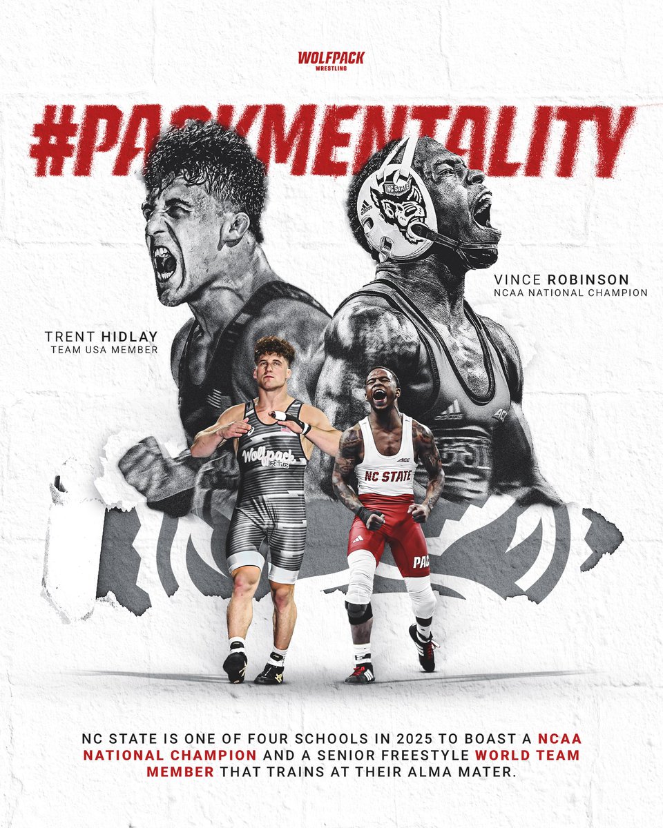 ELITE company in Raleigh 👀

#PackMentality