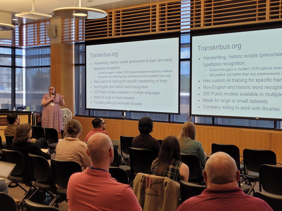 On May 30, a partnership among the University of Wyoming Libraries (UWL), the Wyoming State Archives (WSA), and the Wyoming State Libraries (WSL) hosted the 2025 AI Summit. Read the full blog post here: library.wyo.gov/?p=47260&previ…