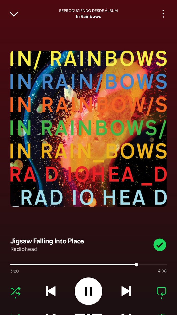 Top cinco canciones de Radiohead sin pedos, yo creo a la par de Paranoid Android discutiéndose el top 1 y 2