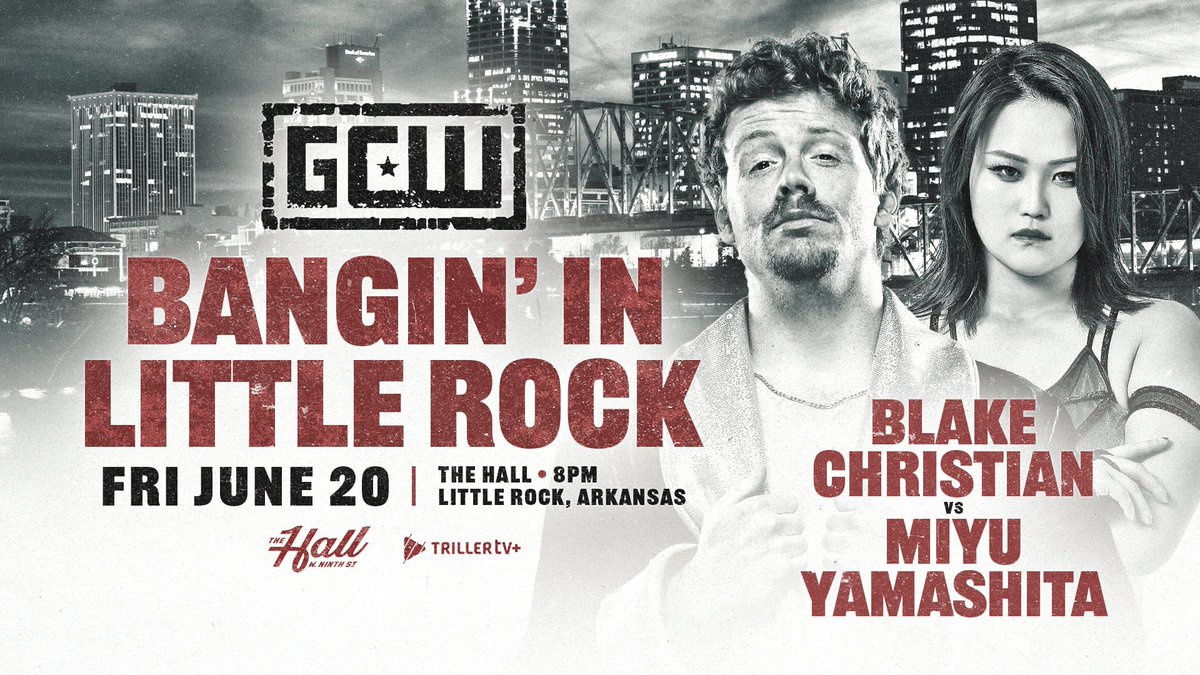 tonight's <a href="/GCWrestling_/">GameChangerWrestling</a>  in LITTLE ROCK