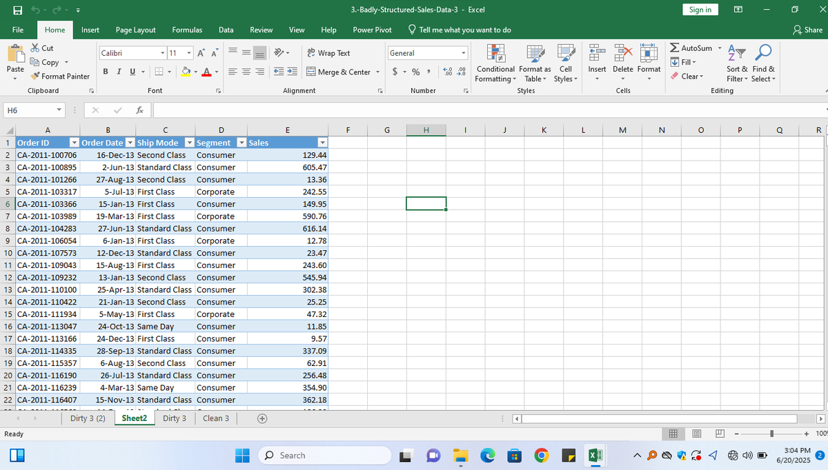 ba_semera1's tweet photo. Hello #datafarm I'm learning data cleaning in excel using power query. This is what I've done so far. What do I need to know about power query for me to become an expert? https://t.co/LmEveZkMMU