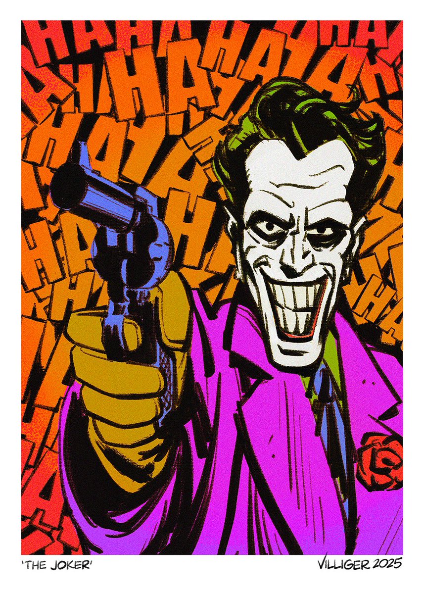 almosthomefree's tweet image. ”Im the joker, I kill people when it’s funny, why would killing you be funny?”
Joke print in 5x7 and 8x10. DM if interested!
#joker #batman #dccomics