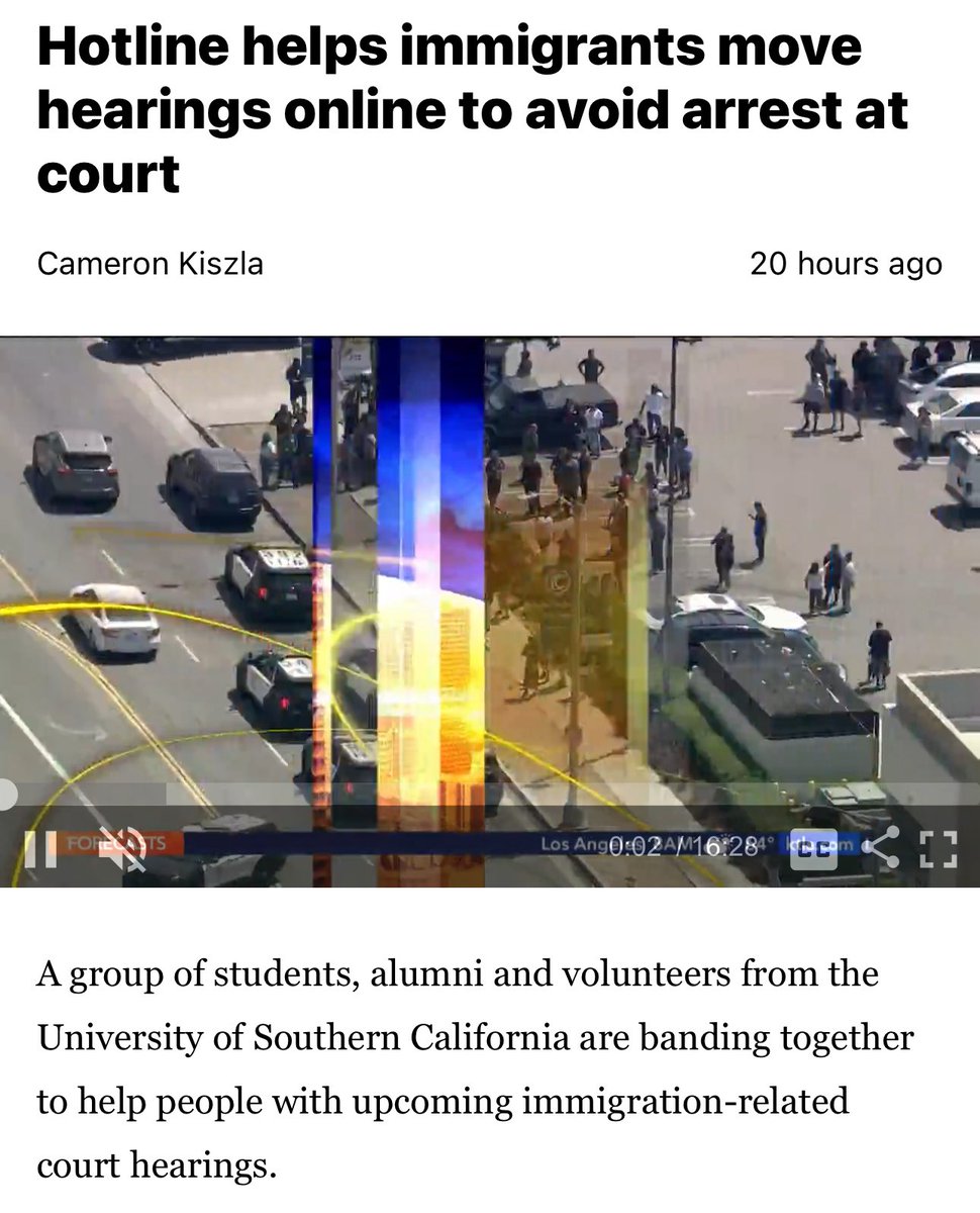 A group of students, alumni and volunteers from the University of Southern California are banding together to help people with upcoming immigration-related court hearings.

Olu Orange, assistant professor of political science and international relations and founder of the USC
