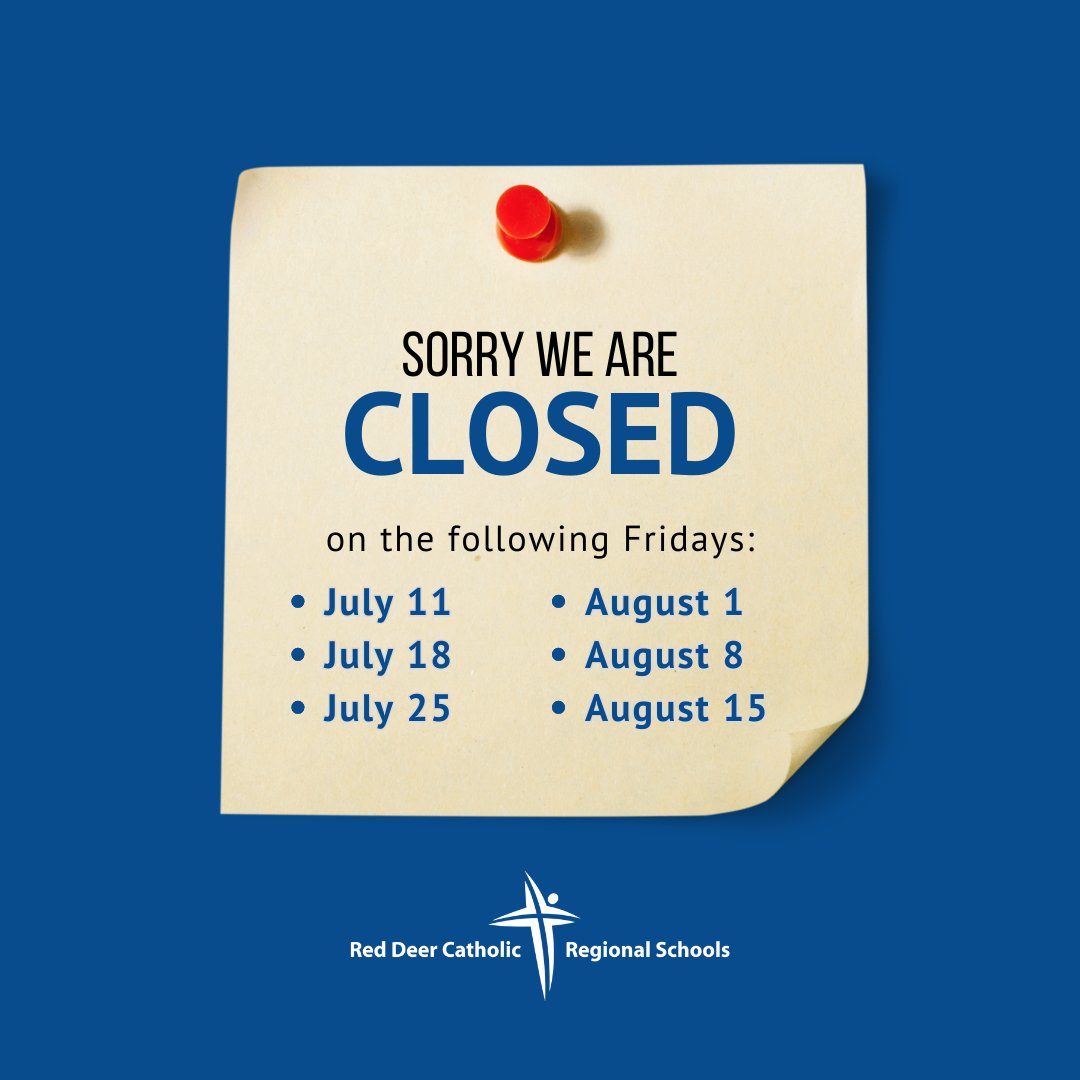 Summertime means summer hours at our head office (Montfort Centre). We will be open on weekdays from 8:00 am - 12:00 pm, &amp; from 12:30 pm - 4:00 pm.

Montfort Centre will be closed on select Fridays throughout the summer, &amp;  July 1 (Canada Day) &amp;  August 4 (Heritage Day).
