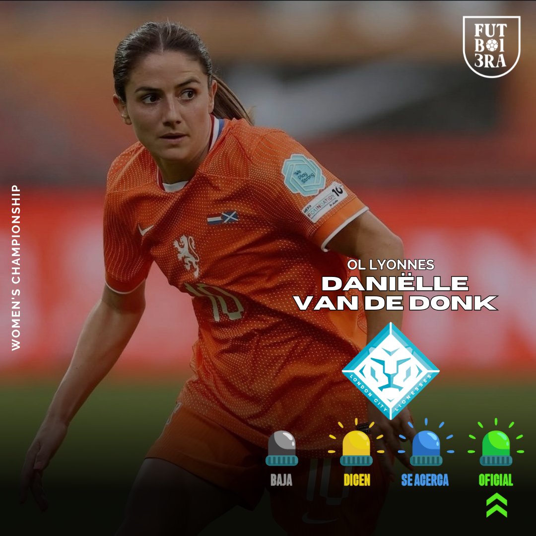 Futbo13ra's tweet image. #AlertaFichaje🚨 Daniëlle van de Donk es nueva jugadora del @LC_Lionesses.

Así lo anunció el club a través de sus redes sociales, en donde informaron que firmó contrato hasta 2027.

¿Qué les parece? Lxs leo, Futbolerxs. 💚✨️

#TransferNews🚨 #tradealert🚨 #fichajes