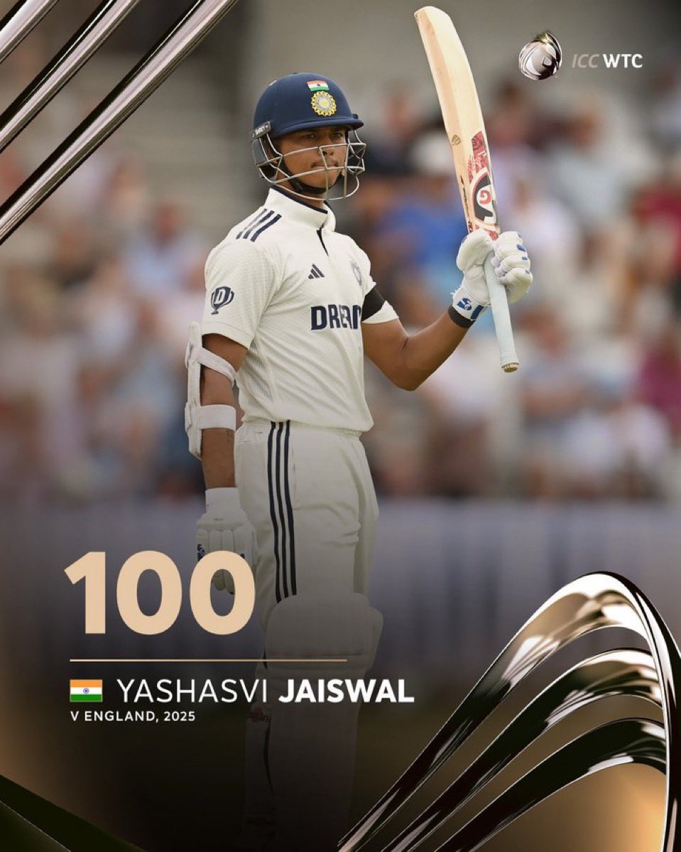 A STANDING OVATION FOR YASHASVI JAISWAL FROM LEEDS CROWD 🇮🇳🇮🇳

WELL Deserved 💪🫡

#TeamIndia  #testcaptain  #TestCricket  #INDvsENG