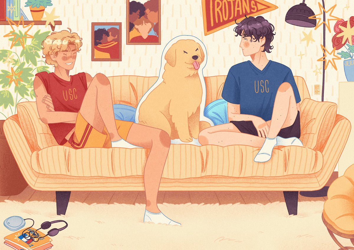 DominikNene_art's tweet image. Two golden retrivers and one black cat ๐ถ๐ฑ
#allforthegame #thesunshinecourt #thegoldenraven #jerejean #jeremyknox #jeanmoreau #fanart