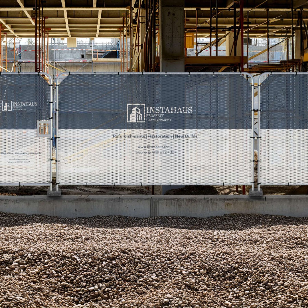 Need to tidy up a site and shout about your brand at the same time? 🤔

Heras fence cover banners do both. Durable, weatherproof, and seriously eye-catching – it’s site fencing, but branded!

Shop now - bit.ly/40cn5Es 🔗

#GrowWithPrint