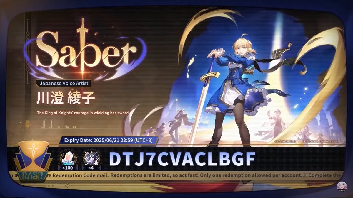 art_kintsugi's tweet photo. HONKAI STAR RAIL v3.4 🚂 NEW LIVESTREAM CÓDIGOS x 300 JADES:
🔹➤ ✨ CODES ✨: FTJ6CVTULSXP 🎁
ZS36CVBUMTZB 🎁 DTJ7CVACLBGF 🎁
#HonkaiStarRail #崩壊スターレイル #hsr #Firefly #Phainon #Saber #Archer #code #jades https://t.co/km02wEmP2U