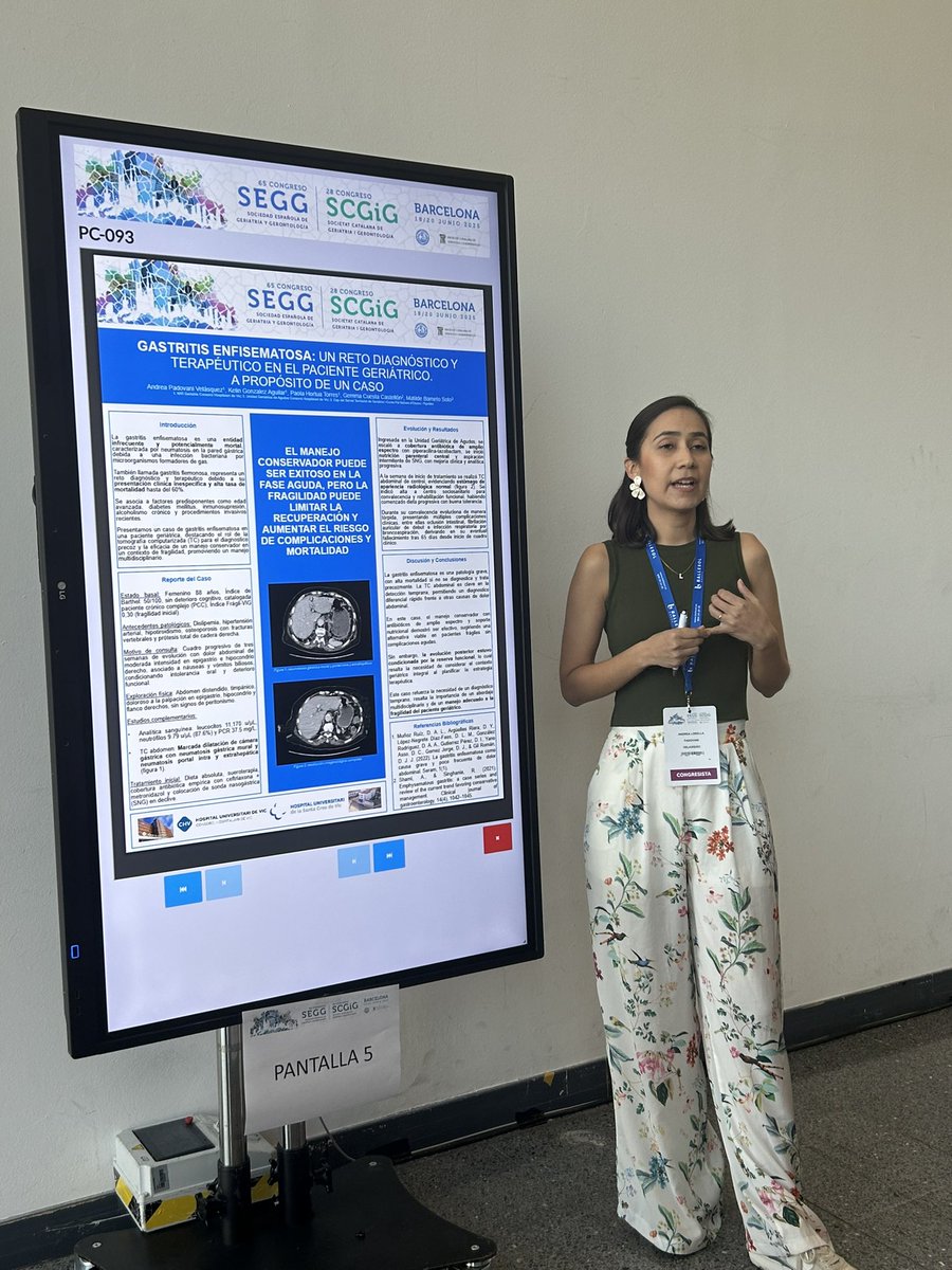 Casos molt interessants presentats en el congrés de la @SCGIG i congreso <a href="/seggeriatria/">SEGG</a> sobre malalties com la Insuf suprarenal aguda, gastritis emfisematosa o limb shaking amb ganes de continuar treballant …<a href="/ResidentsCHV/">Residents.Vic</a>