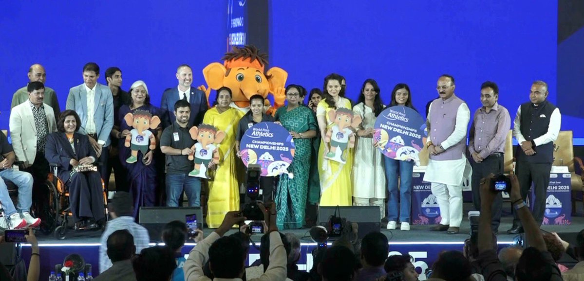 Vanathi Srinivasan (@vanathibjp) on Twitter photo A few more snapshots from today’s remarkable event…
💫 Passion
💫 Preparation
💫 Pride
Countdown to the World Para Athletics Championships has begun — and India is ready!
#WPA2025 #NewDelhi2025 #ParaAthletics #100DaysToGo
<a href="/ParalympicIndia/">Paralympic India 🇮🇳</a> A few more snapshots from today’s remarkable event…
💫 Passion
💫 Preparation
💫 Pride
Countdown to the World Para Athletics Championships has begun — and India is ready!
#WPA2025 #NewDelhi2025 #ParaAthletics #100DaysToGo
<a href="/ParalympicIndia/">Paralympic India 🇮🇳</a>