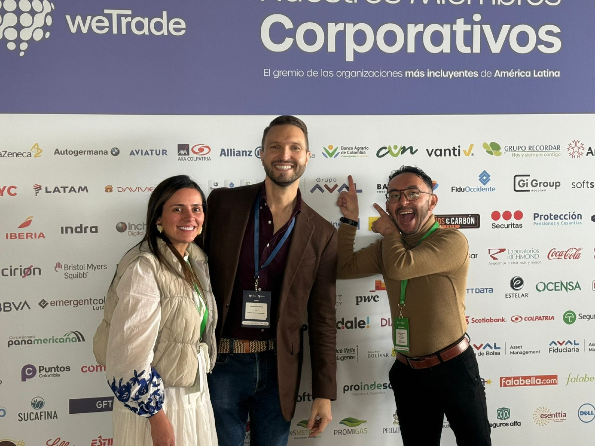 ✨@bancoagrario dice presente en #weTrade2025 como miembro corporativo, reafirmando su compromiso con una economía que valora la diversidad y promueve la inclusión real.

Gracias por ser parte de este movimiento por la transformación empresarial.