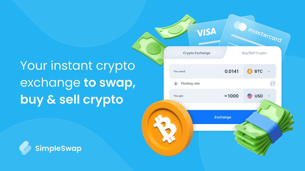LorettaAnd1152's tweet image. Remember that SimpleSwap makes cryptocurrency swaps simple! 💡

1️⃣Choose your coins: Select from more than 2,500 coins.
2️⃣ Get the best rate: You benefit from our algorithm.
3️⃣ Safely swap: Verify and finish in a matter of seconds!

#EasySwap @EasySwap_io