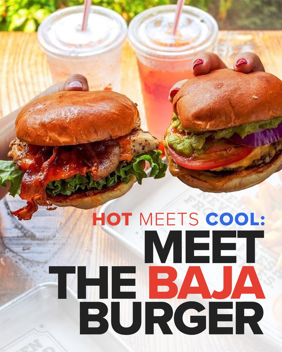 What do you mean you haven’t tried the Baja Burger? 🤔🍔 

You get the spicy-cool combo of chipotle mayo and fresh guac PLUS bacon and pepperjack cheese. ☀️ Trust us, it’s a summertime showstopper. 

Grab one at your nearest Bobby’s here: bit.ly/3esXld2