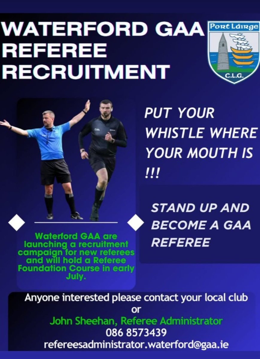 Love the game? Why not become an essential part of it! Becoming a referee is more than just making calls – it's about fostering fair play, developing your confidence, and contributing directly to the growth of your sport. Stay fit, meet new people, see the game in a whole new way