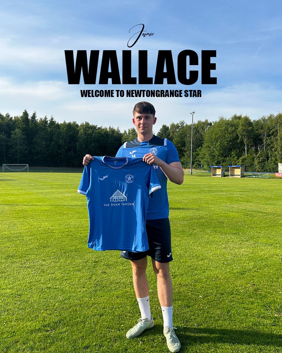 Newtongrange Star are delighted to announce the signing of striker Jamie Wallace from Lowland League side Stirling University.

Jamie is no stranger to the club, having played a key role in Paul Milligans under-20s title-winning side. Since then, he has developed further at a