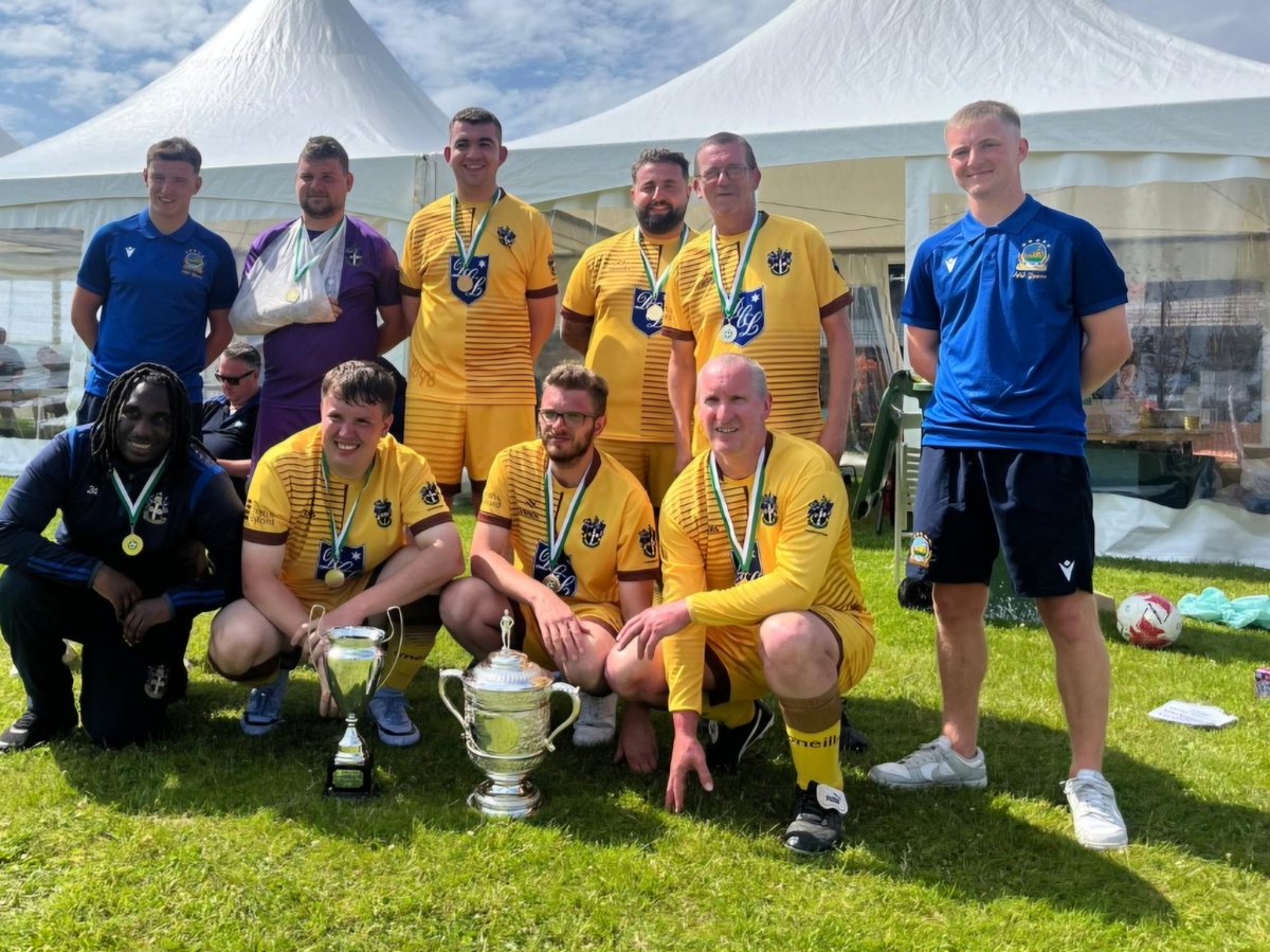 Sutton Utd Disability Teams (@sufc_disability) on Twitter photo Sutton United Ganders <a href="/SUFC_Disability/">Sutton Utd Disability Teams</a> <a href="/SUFCFoundation/">Sutton United Foundation</a> π Win the <a href="/IrishFA/">Irish FA</a> Geroge Best Community Cup π.
What an amazing achievement. Wow ! 70 + teams 2 days β½οΈ
<a href="/suttonunited/">Sutton United</a>
<a href="/TheNLTrust/">The National League Trust</a> Sutton United Ganders <a href="/SUFC_Disability/">Sutton Utd Disability Teams</a> <a href="/SUFCFoundation/">Sutton United Foundation</a> π Win the <a href="/IrishFA/">Irish FA</a> Geroge Best Community Cup π.
What an amazing achievement. Wow ! 70 + teams 2 days β½οΈ
<a href="/suttonunited/">Sutton United</a>
<a href="/TheNLTrust/">The National League Trust</a>
