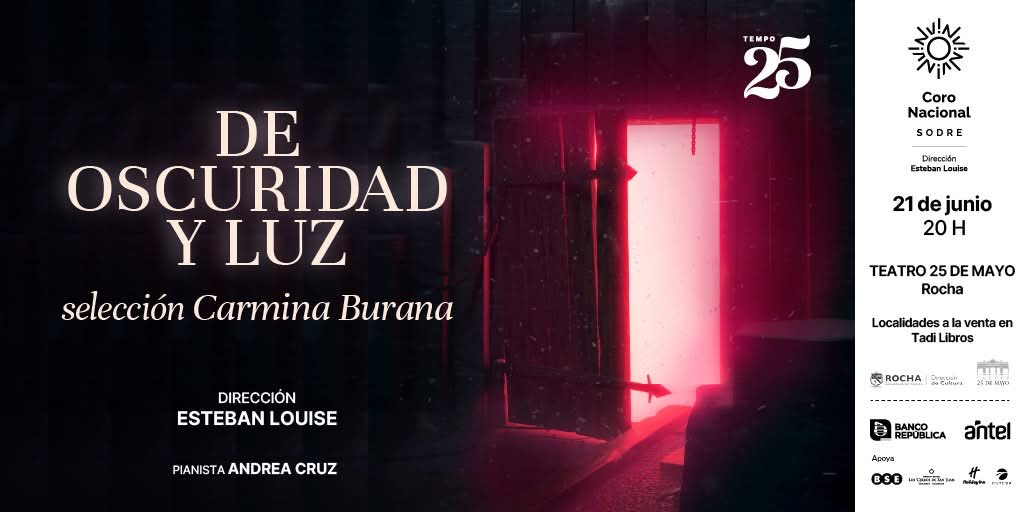 Mañana en Rocha! Coro Nacional del <a href="/Sodre_Uruguay/">Sodre</a> !