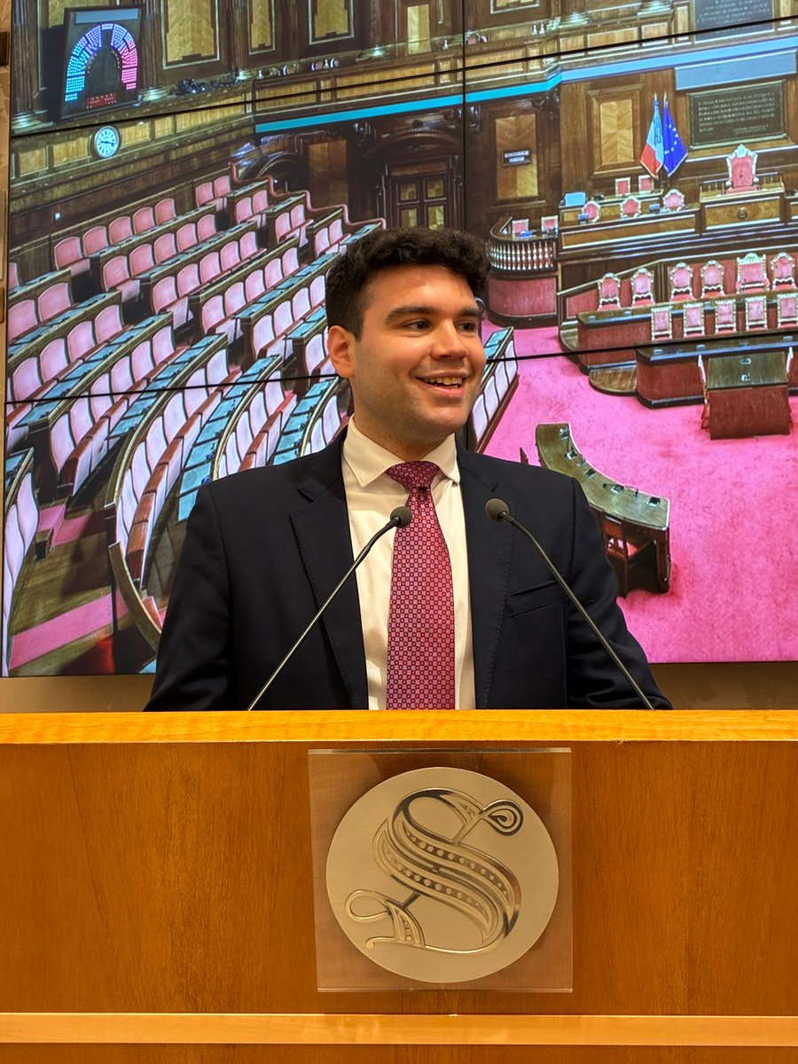 _a_l_s's tweet image. A few days ago, I spoke in the @SenatoStampa about my #TEDx experience, held inside a prison. I opened with a quote from Boethius and reflected on justice, AI, and its impact on society. Grateful to the organizers for this meaningful opportunity. Here the Full speech (in🇮🇹)