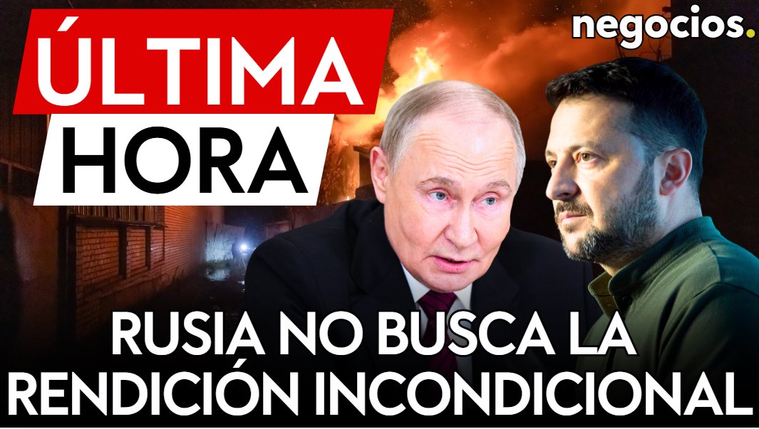 negocios_tv's tweet photo. ÚLTIMA HORA | Putin sorprende: Rusia no busca la rendición incondicional de Ucrania

https://t.co/883CSqejO2

#ultimahora #putin #rusia #ucrania #guerra #zelensky #ukrainewar #rendicion #altoelfuego #paz #negociostv #geopolitica https://t.co/ow1jBZ38OH