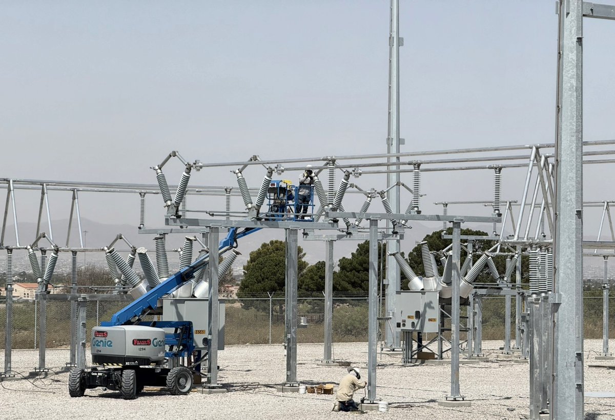 Vic Kolenc (@vickolenc) on Twitter photo Not sexy, but <a href="/ElPasoElectric/">El Paso Electric</a> $504M substation construction boom aims to fill energy gap for big industrial projects, other growth. El Paso missed some projects due to electric construction delays; read my <a href="/elpasotimes/">El Paso Times</a> story: elpasotimes.com/story/money/bu… via <a href="/elpasotimes/">El Paso Times</a> Not sexy, but <a href="/ElPasoElectric/">El Paso Electric</a> $504M substation construction boom aims to fill energy gap for big industrial projects, other growth. El Paso missed some projects due to electric construction delays; read my <a href="/elpasotimes/">El Paso Times</a> story: elpasotimes.com/story/money/bu… via <a href="/elpasotimes/">El Paso Times</a>