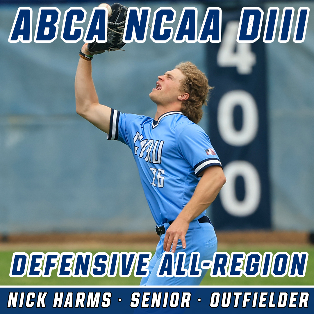 Congratulations to Nick Harms, who was named to the ABCA DIII Defensive All-Region Team for the 2025 season.

Harms notched a .990 fielding percentage and recorded four OF assists while starting 31 games in RF and 14 games in CF in 2025.

#CWRU #BlueCWRU #d3baseball