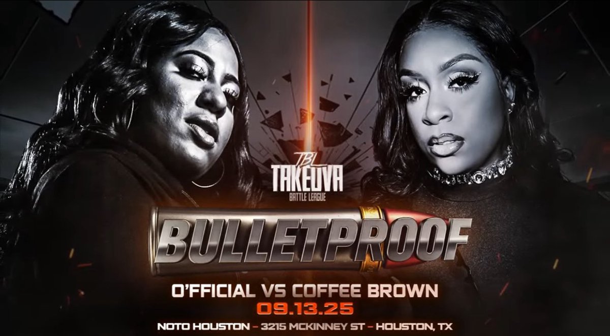 Not sure if y'all care about the battles in battle rap anymore😭🙁, but TBL just announced Coffee Vs O'fficial!!! 🔥