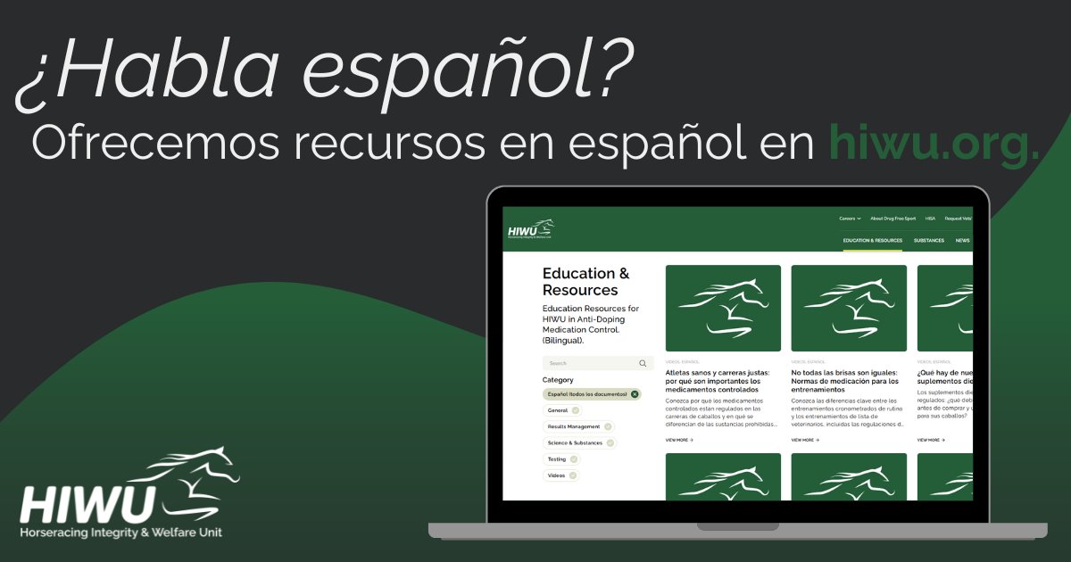 Looking for educational resources in Spanish? Visit hiwu.org to explore available materials: hiwu.org/education-and-…