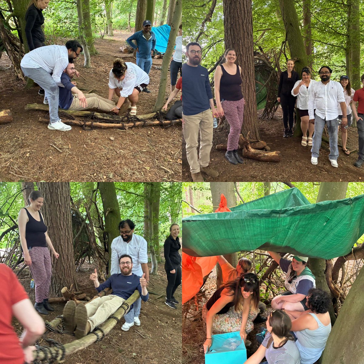We promote wellbeing and the use of social prescribing. Today was our School Away Day to come together, enjoy team building &amp; welcoming new colleagues.
Fresh air, laughter and a few survival skills thrown in. I’m not sure who would actually survive in the wild! #ForestSchool