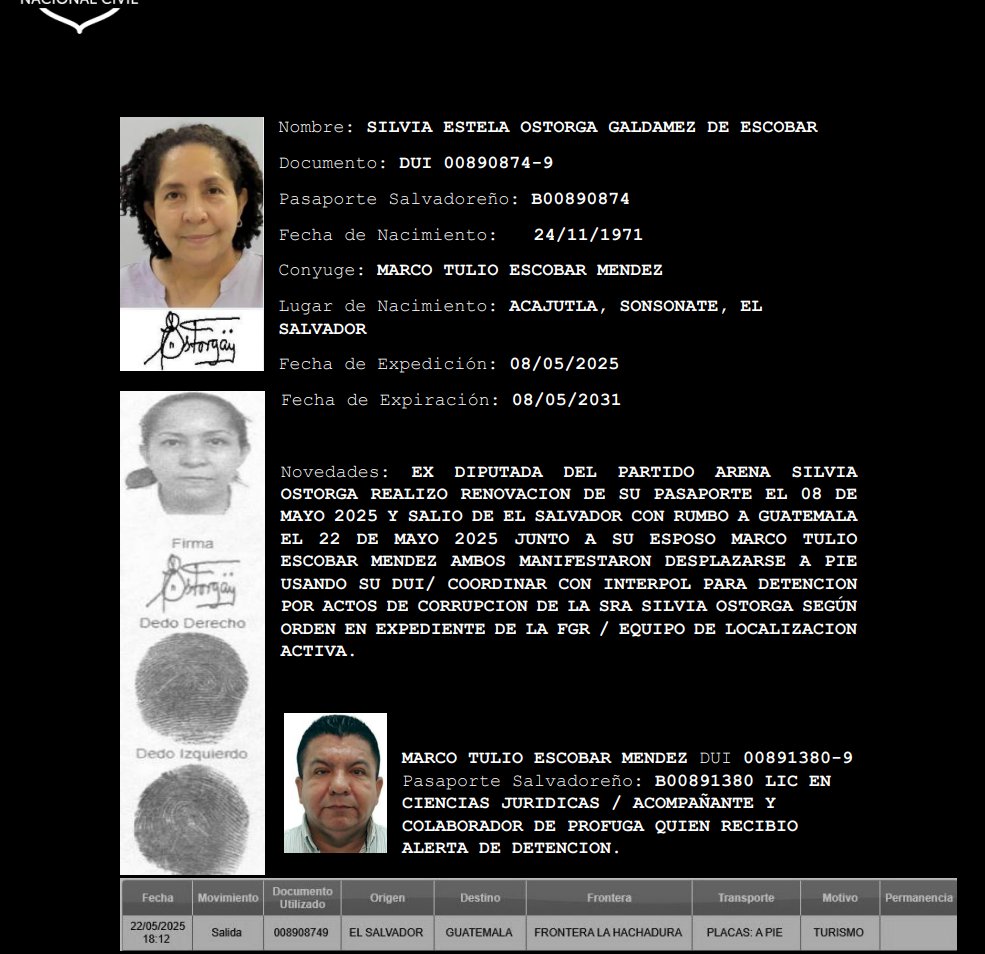 Ya van a salir diciendo que esta "LACRA" también es perseguida política, como solo esa frase tienen en el Hocico hoy en día. 📡⌛️⚖️