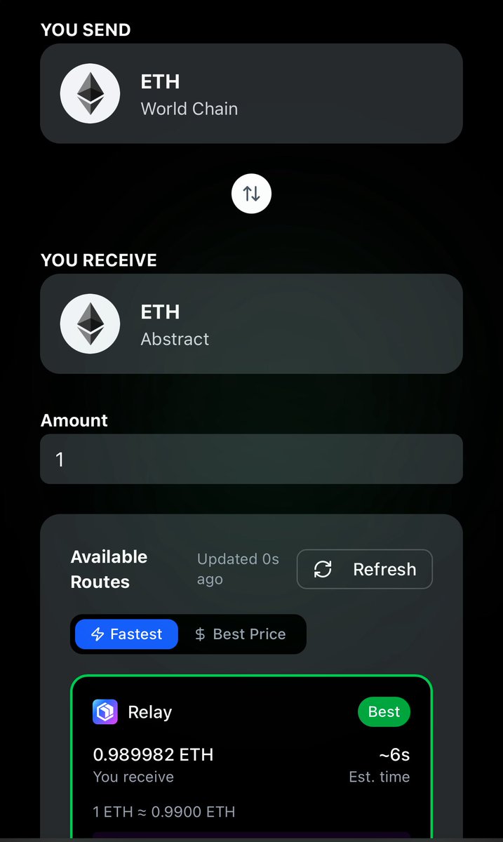 I know this has taken sometime. But good news is that we’re almost at the finish line. Minor UI bugs and we are not far from releasing this mammoth cross-chain swap. Just as an addition we’ve added more chains, including <a href="/worldcoin/">World</a> now I think we support 72+ chains. 

Thanks for