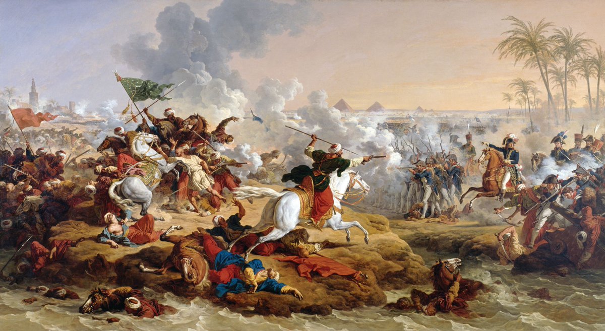 Battle of the Pyramids, 21 July, 1798 by François-André Vincent