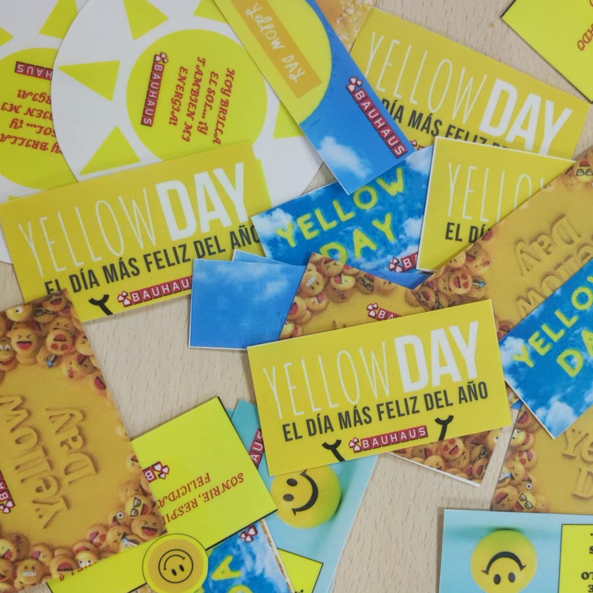 🌞 Hoy celebramos el Yellow Day en BAUHAUS, el día más feliz del año.

Con el verano cerca, reafirmamos nuestro compromiso con un equipo motivado y unido. 💛

#YellowDay #VeranoBAUHAUS #TeamBAUHAUS