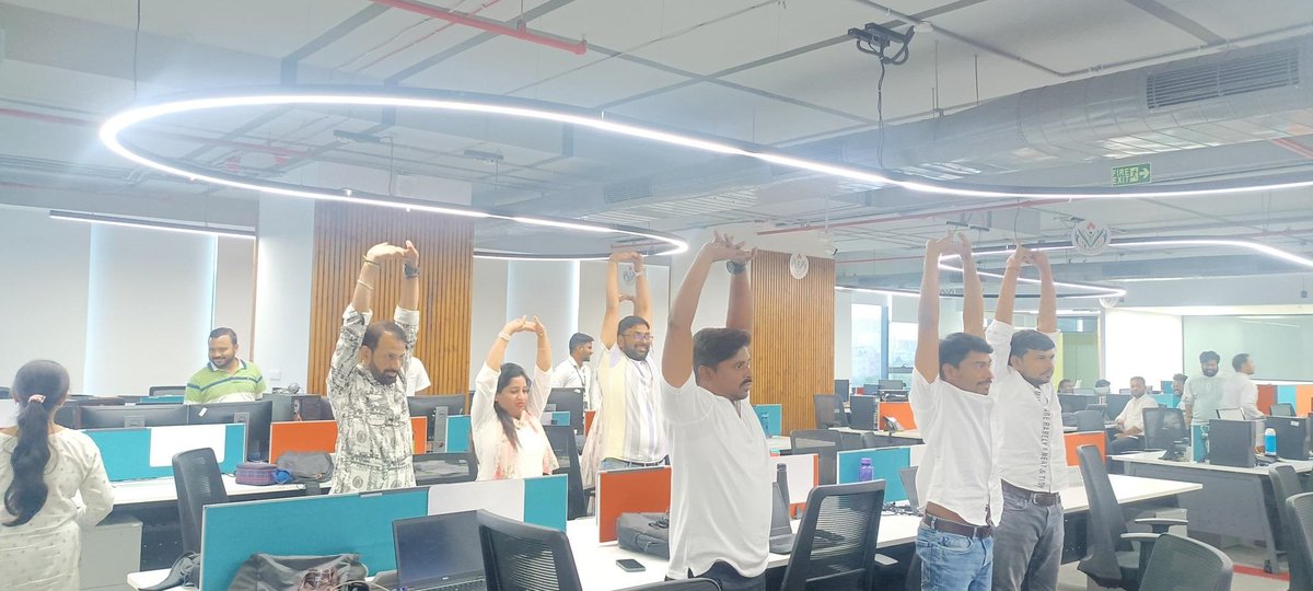 Happy International Yoga Day!

Our V-Soft team came together to stretch beyond our desks and reconnect with mindfulness. From deep stretches to shared moments of joy, it was a celebration of wellness and unity.

Swipe to see our team in action!

How are you practicing yoga today?