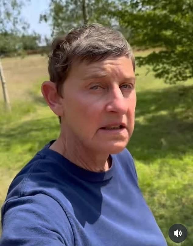 BarronTNews_'s tweet image. Latest pic of Ellen since leaving the US.