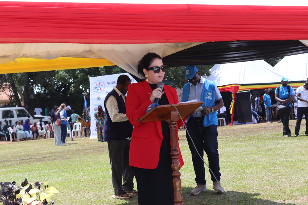 WindleUganda's tweet image. Today, Gov’t, @WindleUganda & partners reaffirmed their support for refugees — championing inclusion, dignity & opportunity. Hon. Lillian Aber, State Minister for Relief, Disaster & Refugees, was Guest of Honour at #WorldRefugeeDay2025.