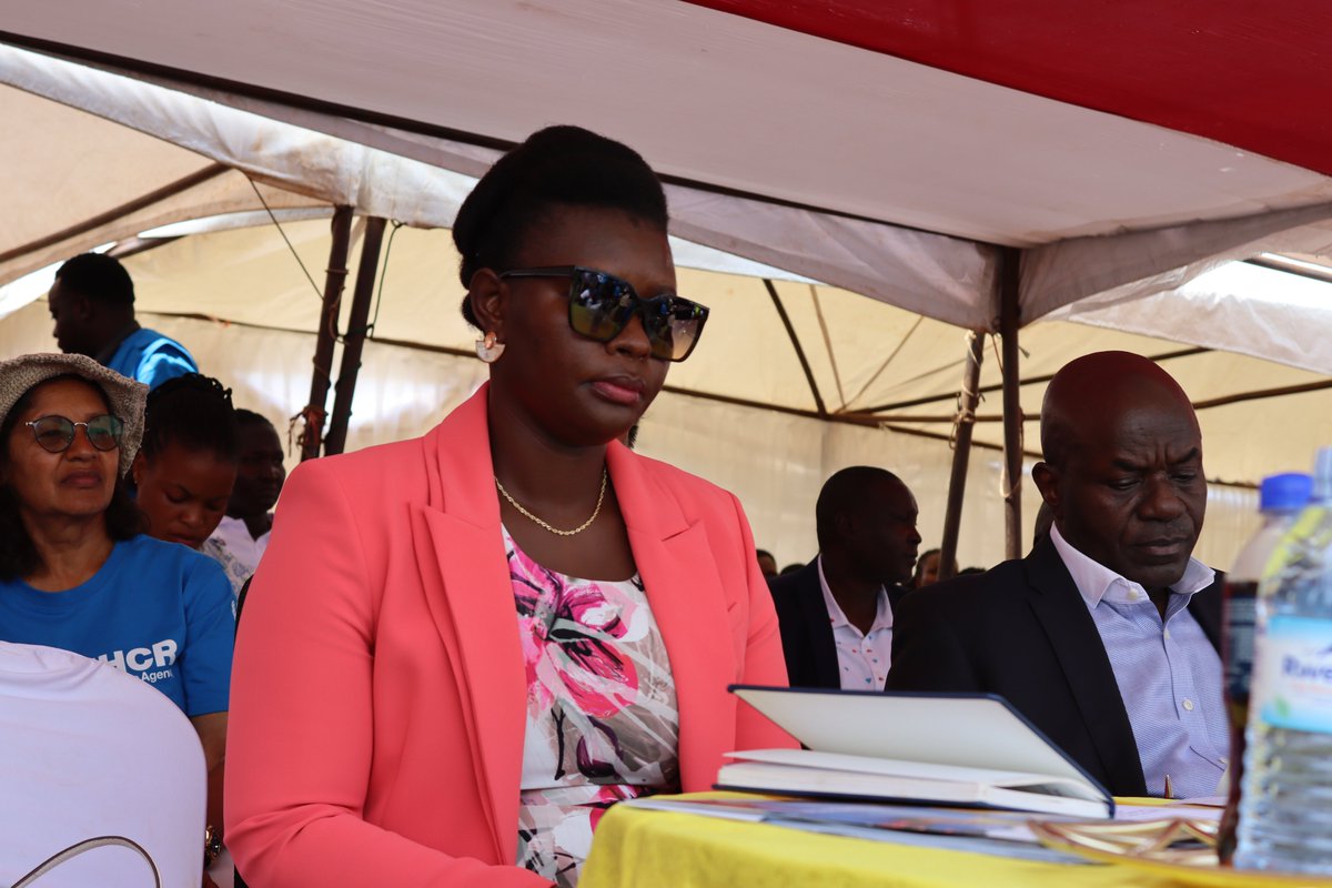WindleUganda's tweet image. Today, Gov’t, @WindleUganda & partners reaffirmed their support for refugees — championing inclusion, dignity & opportunity. Hon. Lillian Aber, State Minister for Relief, Disaster & Refugees, was Guest of Honour at #WorldRefugeeDay2025.