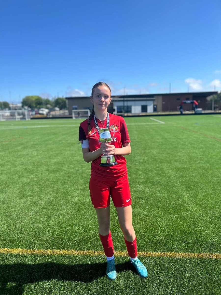 Neefcladies96's tweet photo. Fantastic news to share with everyone - 

Our U14 Captain Libby has been offered a fantastic opportunity to go and show exactly how good she is at football and sign for Sunderland Academy U14!! 

Go and smash it libs, you have been brilliant for the 6 years we have had you! 
⚽️🔴 https://t.co/eQYgXzsR0Z