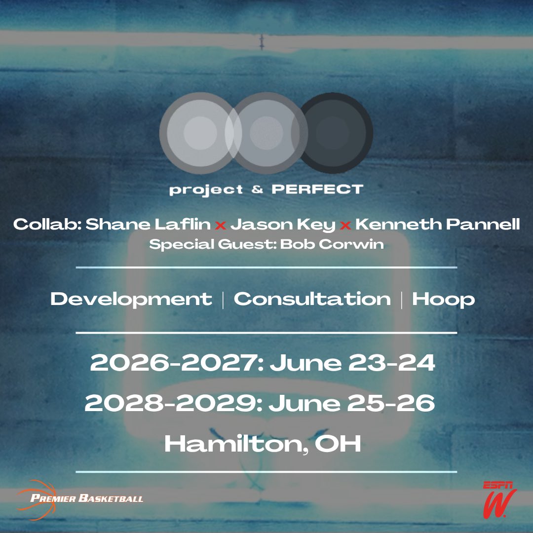 Final touches being added, bags being packed, checklists being ✅’d … It’s about that time‼️ Can’t wait to be on the floor and connect 🔄 

Pre-Camp Letter 📧 to everyone - just some FYI’s. 

SEE YOU SOON‼️

Project &amp; PERFECT  | 📍OHIO

<a href="/bballjkey/">Jason Key</a> | <a href="/KPannell71/">“KP”</a> | <a href="/hoopsreview/">Hoops Review</a>