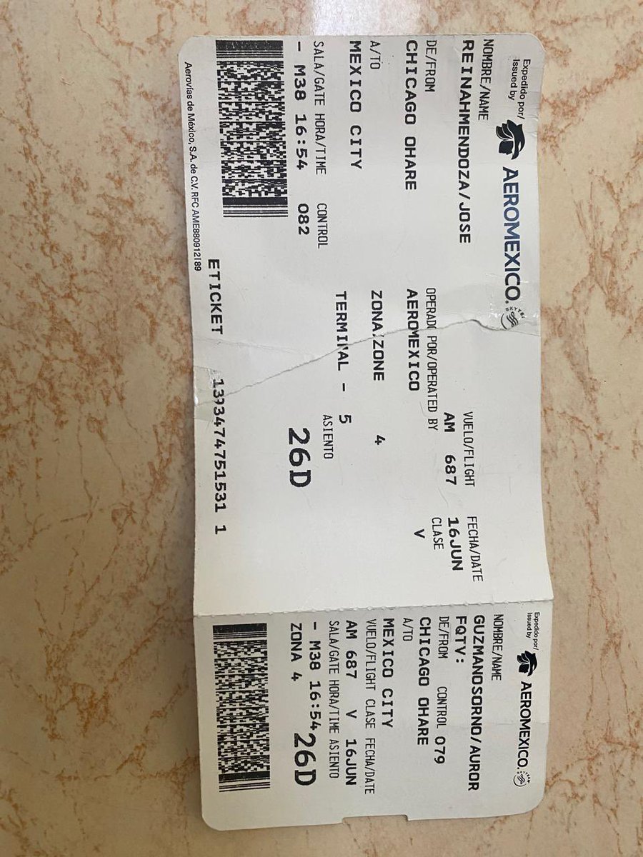 Pablo Reinah 🕊️ (@pabloreinah) on Twitter photo Me hacen llegar esta queja
Un pasajero olvidó su lap top en el avión de <a href="/Aeromexico/">Aeroméxico</a>
Con dificultad acceden a levantar el reporte
A pesar de que existe evidencia de que se encuentra el dispositivo en el aeropuerto por el localizador no la quieren devolver, nos ayunan? RT Me hacen llegar esta queja
Un pasajero olvidó su lap top en el avión de <a href="/Aeromexico/">Aeroméxico</a>
Con dificultad acceden a levantar el reporte
A pesar de que existe evidencia de que se encuentra el dispositivo en el aeropuerto por el localizador no la quieren devolver, nos ayunan? RT