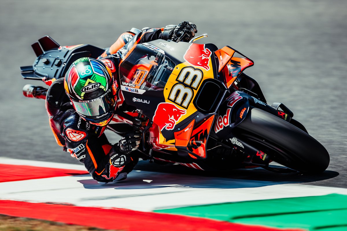 Brad Binder (@bradbinder_33) on Twitter photo Eventful one today. P3 this morning and felt the best I have in a while 👊Tried a few things that really worked but had some issues and a crash on the hot lap this afternoon. Still loads of positives. Feeling good going into Q1 tomorrow. Lets turn it around 🇿🇦🤘 <a href="/KTM_Racing/">RED BULL KTM FACTORY RACING</a> Eventful one today. P3 this morning and felt the best I have in a while 👊Tried a few things that really worked but had some issues and a crash on the hot lap this afternoon. Still loads of positives. Feeling good going into Q1 tomorrow. Lets turn it around 🇿🇦🤘 <a href="/KTM_Racing/">RED BULL KTM FACTORY RACING</a>