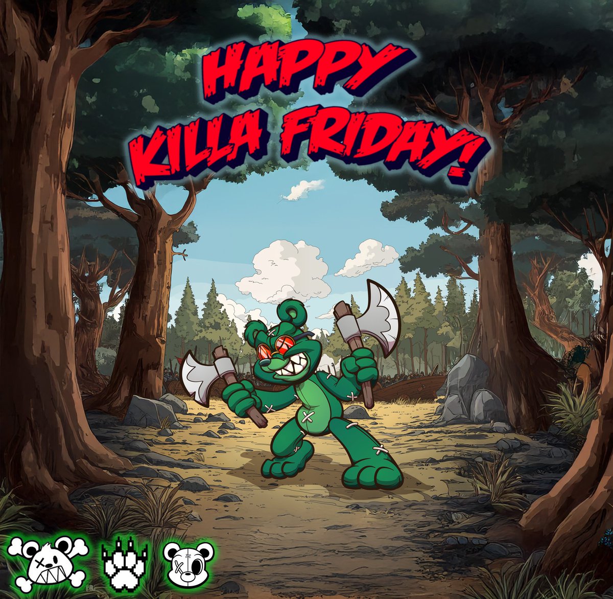 Happy #KillaFriday Bears, Bits n Cubs 🐻🔥

We know the Killas got true grit! 💯
Enjoy the weekend ahead ☀️