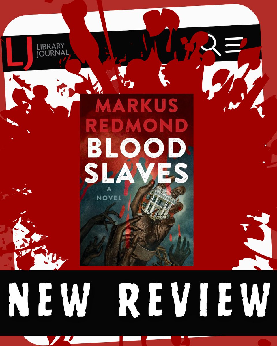 TRFNews's tweet image. 📖🔥 #LibraryJournal has high praise for #BloodSlaves by Markus Redmond: 

“Redmond’s work will provoke intense discomfort in its audience and has the power to engender honest conversations about what could have been but also, more importantly, what should be now.”